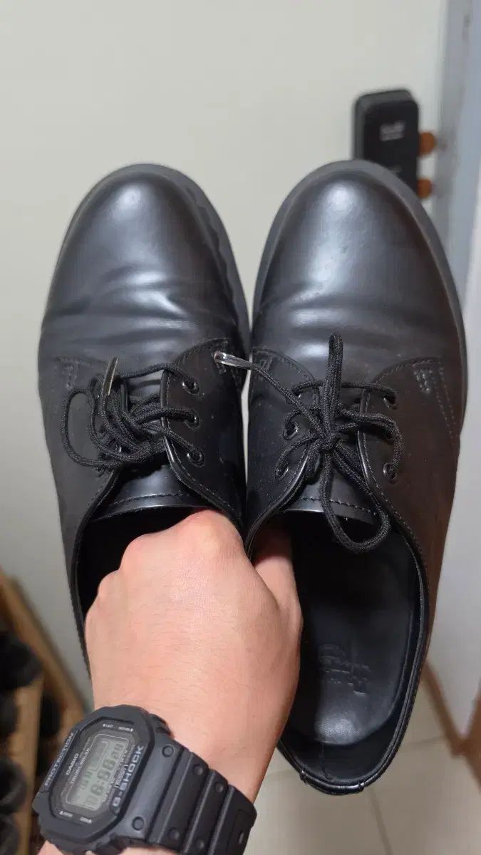 DR. MARTENS ドクターマーチン 1461 ウール ブラック 260 状態良し