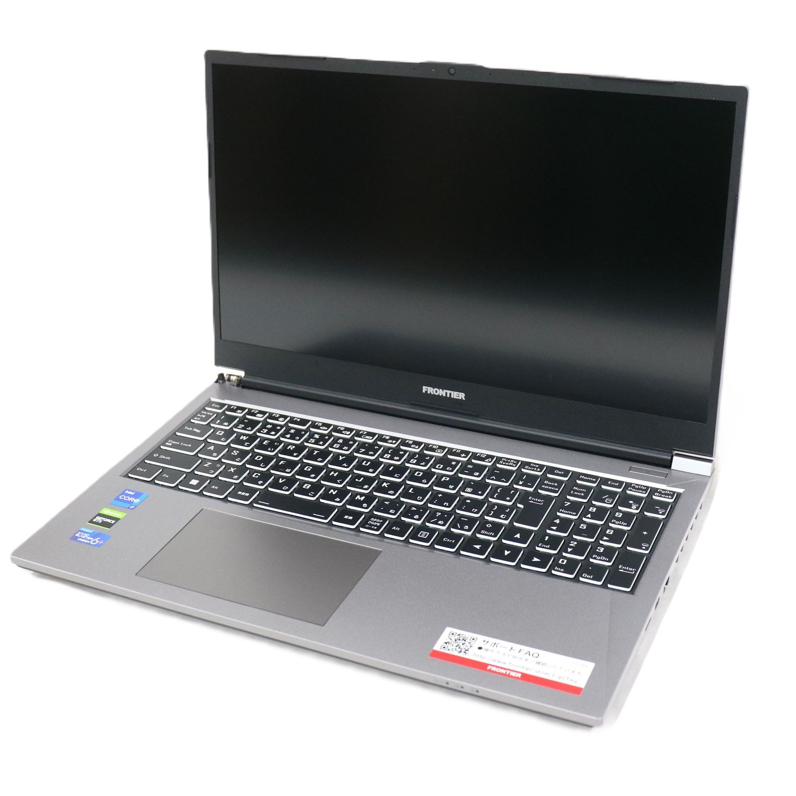 中古 FRONTIER(フロンティア) ゲーミングノートパソコン FRLNA712/C frlna712-c 【可(C)】