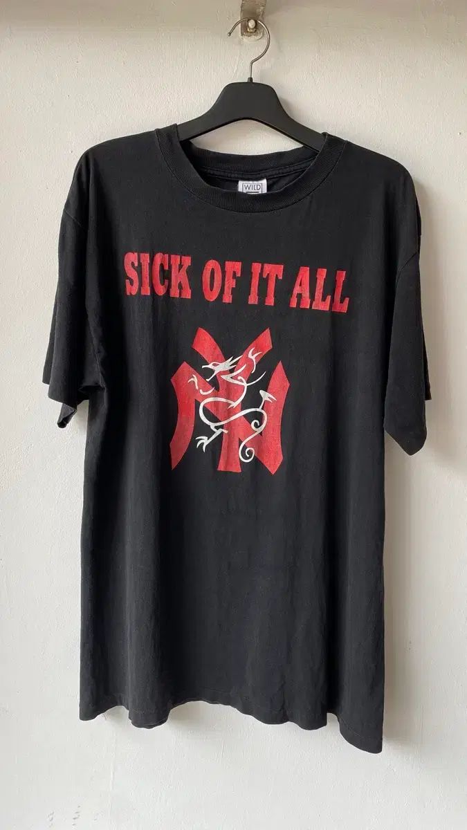 ヴィンテージ sick of it all シック オブ イット オール バンド Tシャツ XL
