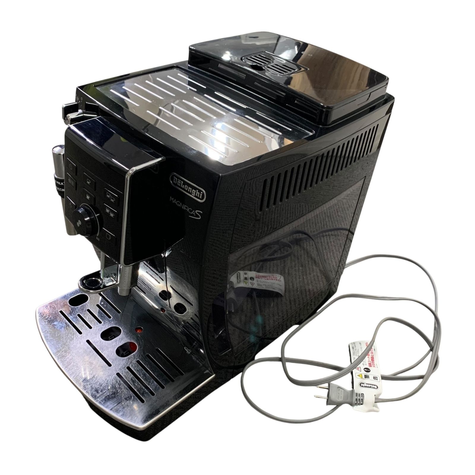 ■デロンギ マグニフィカS ECAM23120BN 全自動エスプレッソマシン コーヒーメーカー DeLonghi MAGNIFICA S 通電確認済み2558844,2558844