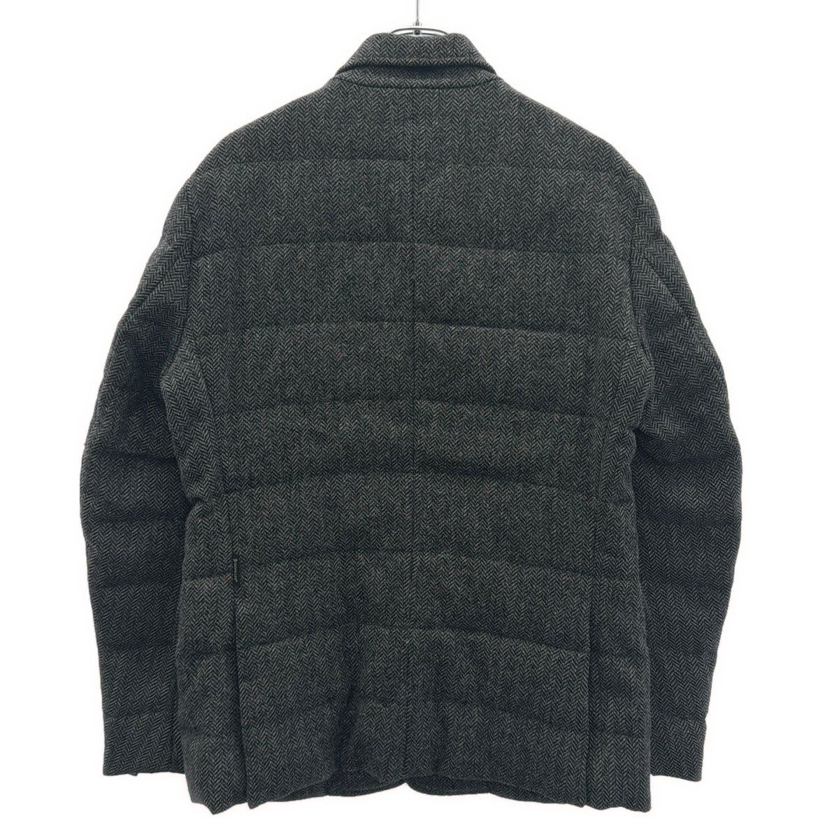 MONCLER モンクレール RODIN ヘリンボーンツイードダウンテーラード 