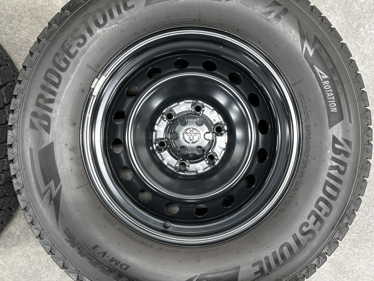 バリ溝】トヨタ FJクルーザー 純正 スチール 17in 7.5J +15 PCD139.7