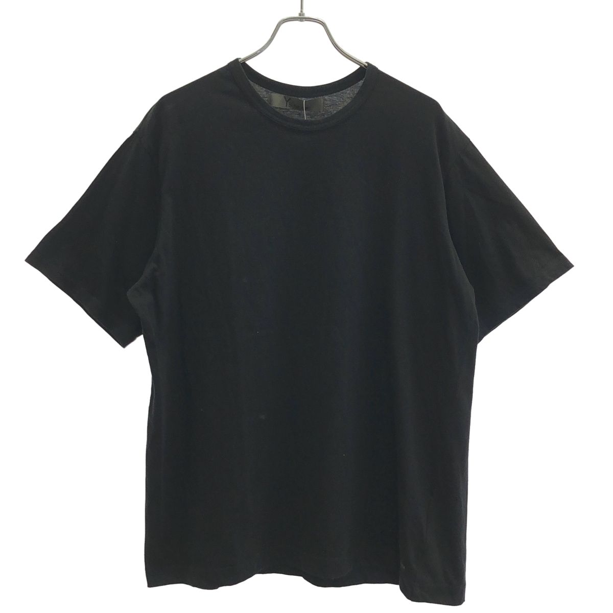 Y's for men ワイズ フォーメン ロゴプリント プリントTシャツ MS-T41-096 ブラック 3