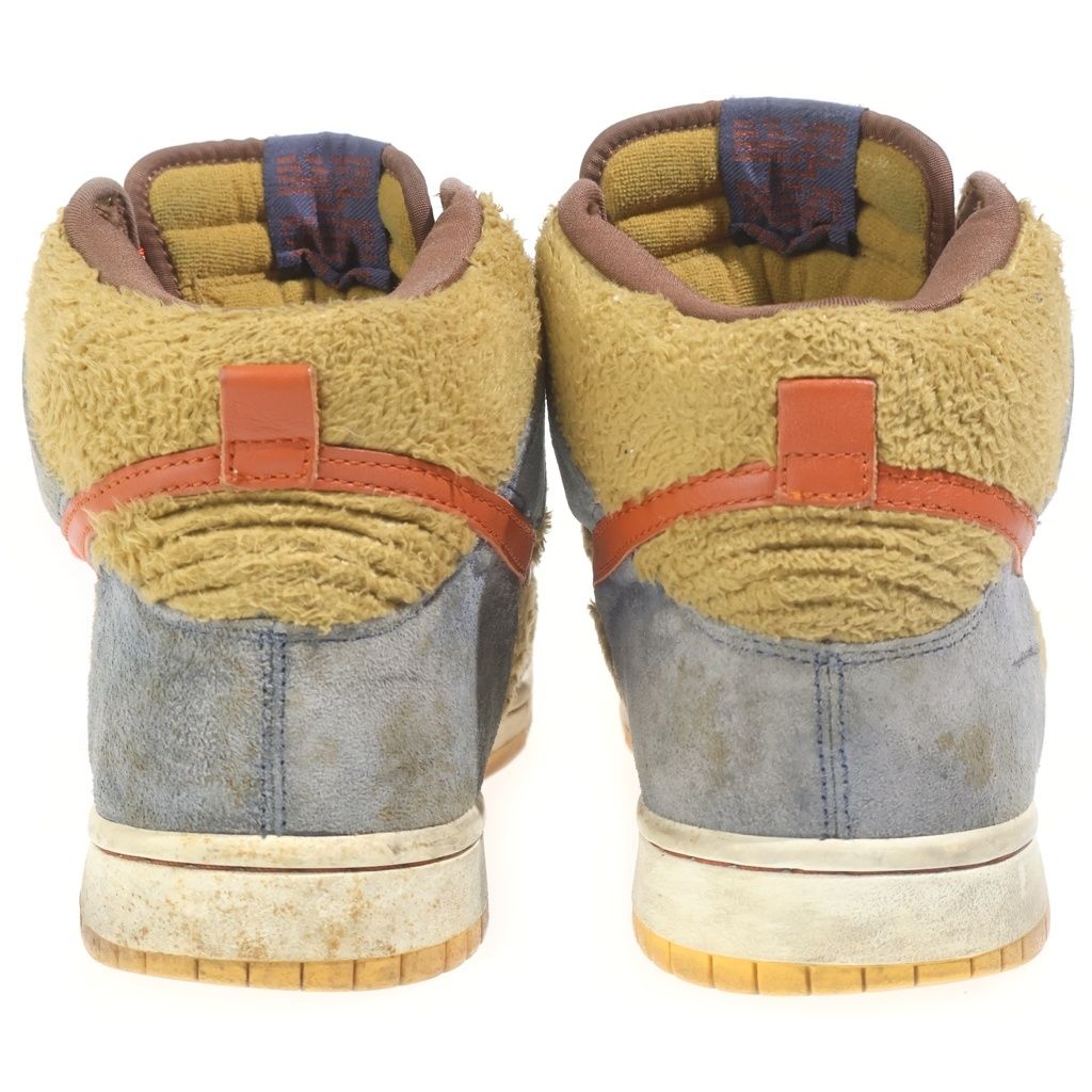 NIKE SB ナイキエスビー 【観賞用 2006年製】 DUNK HIGH PAPA BEAR ダンク パパベア ハイカットスニーカー イエロー/ブルー US9.5/27.5cm 313171-781 NIKE SB (ナイキエスビー) 【観賞用 2006年製】 DUNK HIGH PAPA BEAR