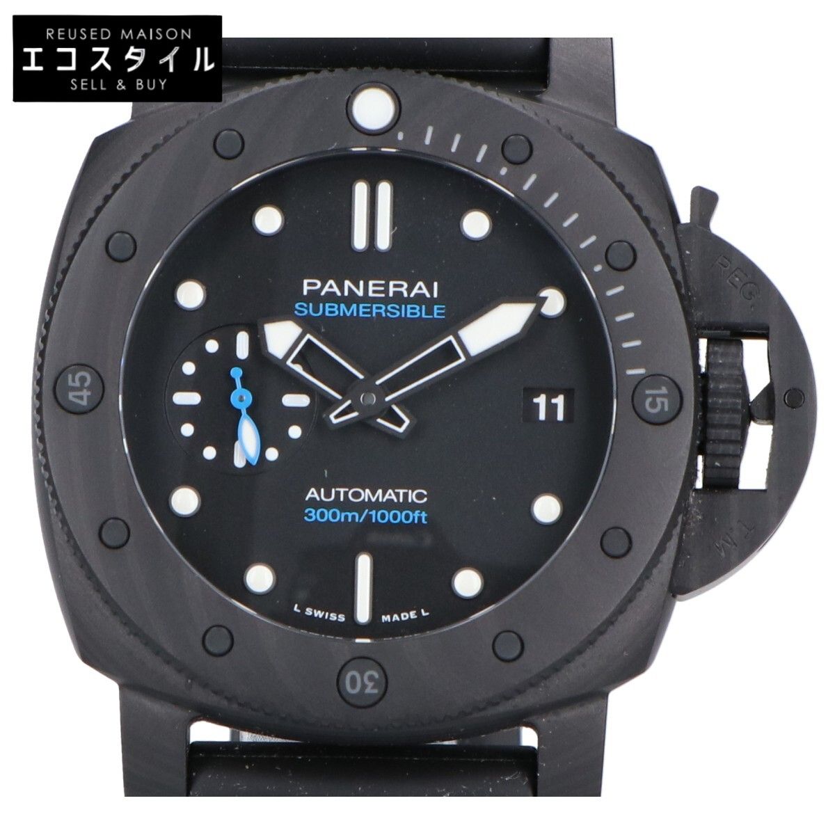 PANERAI　パネライ　PAM01231 マットブラック サブマーシブル カーボテック 自動巻　-