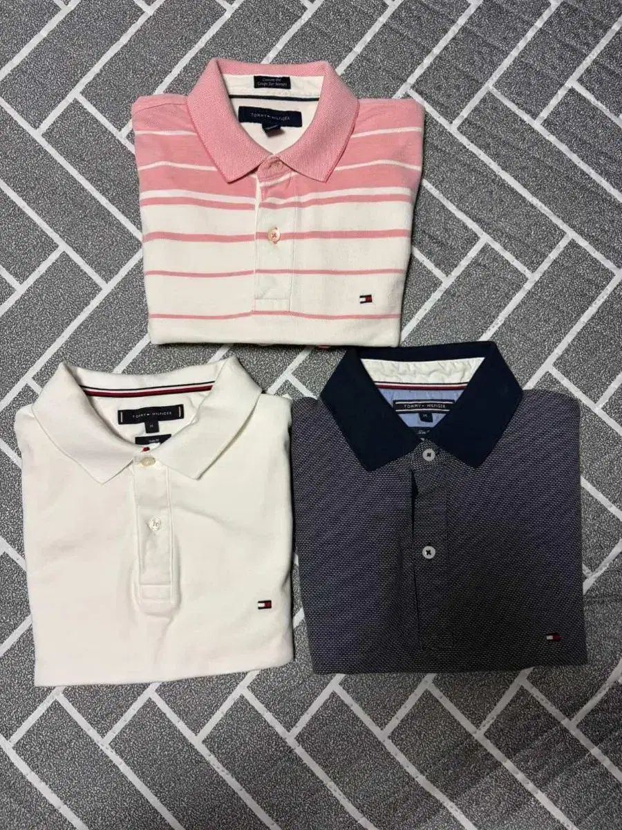 Tommy Hilfiger トミーヒルフィガー カラーTシャツ 3種 セット まとめ売り 90 95