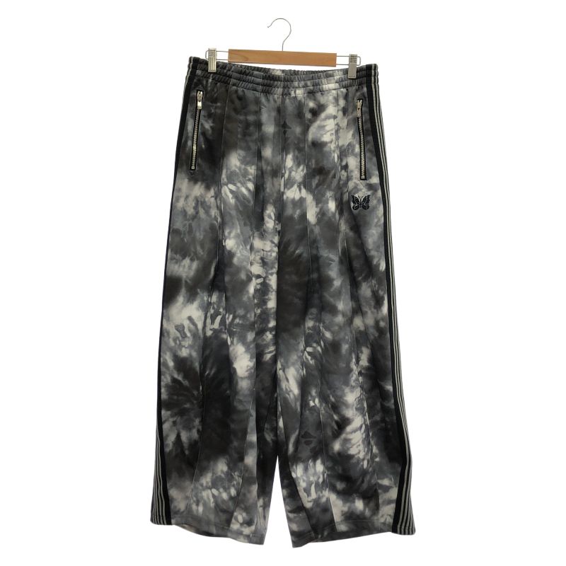 【中古】NEEDLES LHP別注 Track Pants サイズS QV1598 ニードルズ グレー タイダイ柄[17]