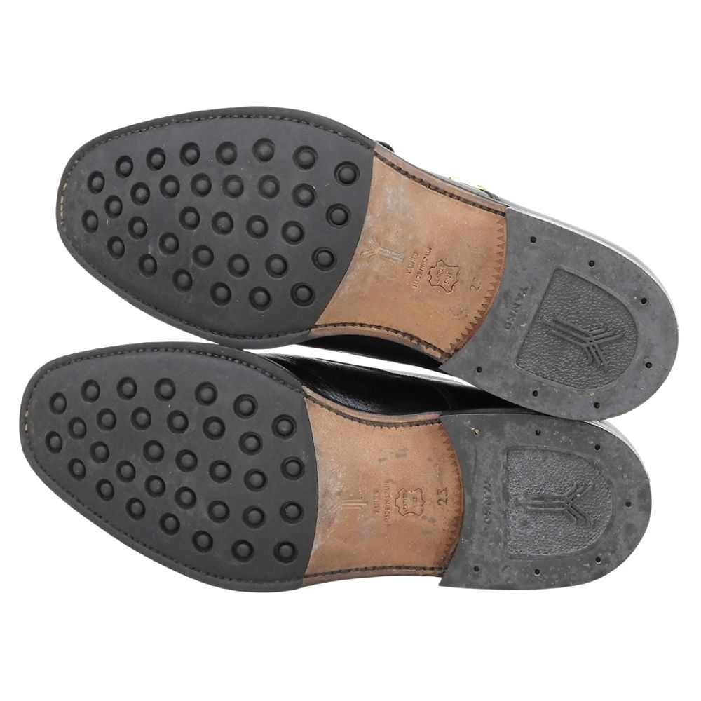 YANKO ヤンコ 美品 ダブルモンクシューズ シューズ メンズ シボレザー
