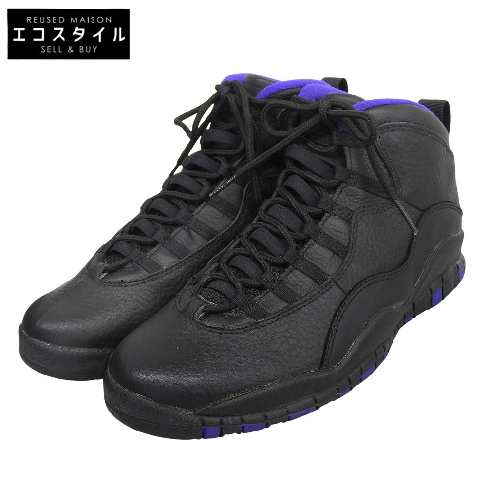 NIKE　ナイキ　美品 サクラメント ブラック エアジョーダン10 シューズ メンズ 29cm 30209-051　29