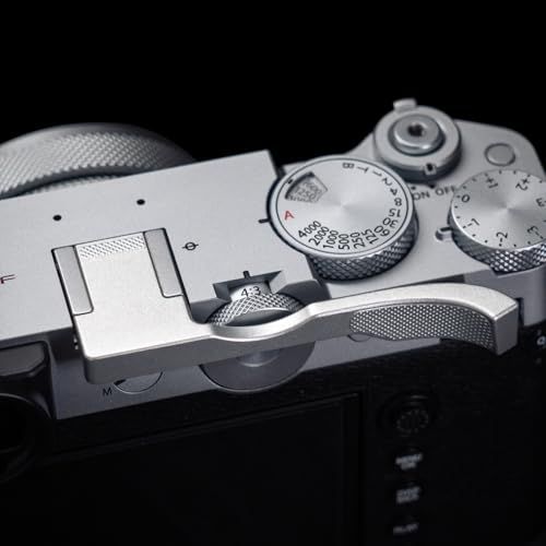 【新品】Iborrys 親指アップ グリップ 、 対応 FUJIFILM FUJI 富士 GFX100RF カメラ 専用 親指ハンドル ホットシュー サムグリップ ? 独創的な全アルミレトロ菱形彫刻技術、超カッコイイ ? 撮影の安定性を高める e5c0ba32