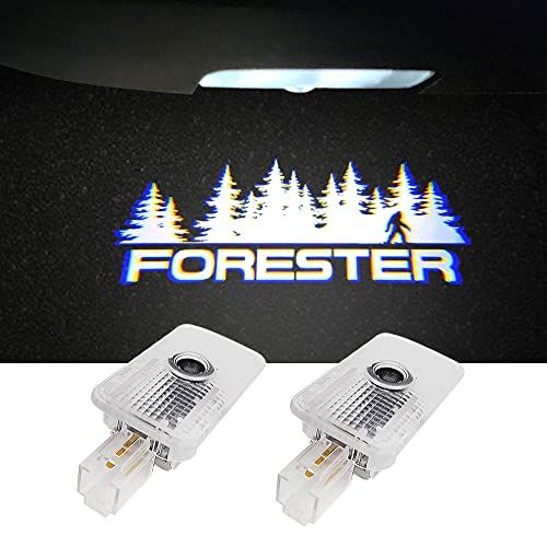 新型スバル フォレスター 六代目 LEDカーテシライト スバルフォレスター 六代目 専用 ドアウェルカムライト ロゴ投影カーテシランプ 2個セット（工具付き）フォレスター六代目対応kk