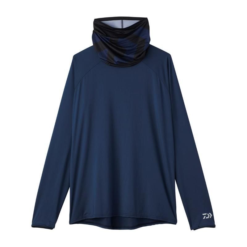 EC ダイワ DE-6025 ICEDRY ラッシュガードハイネック XL ネイビー