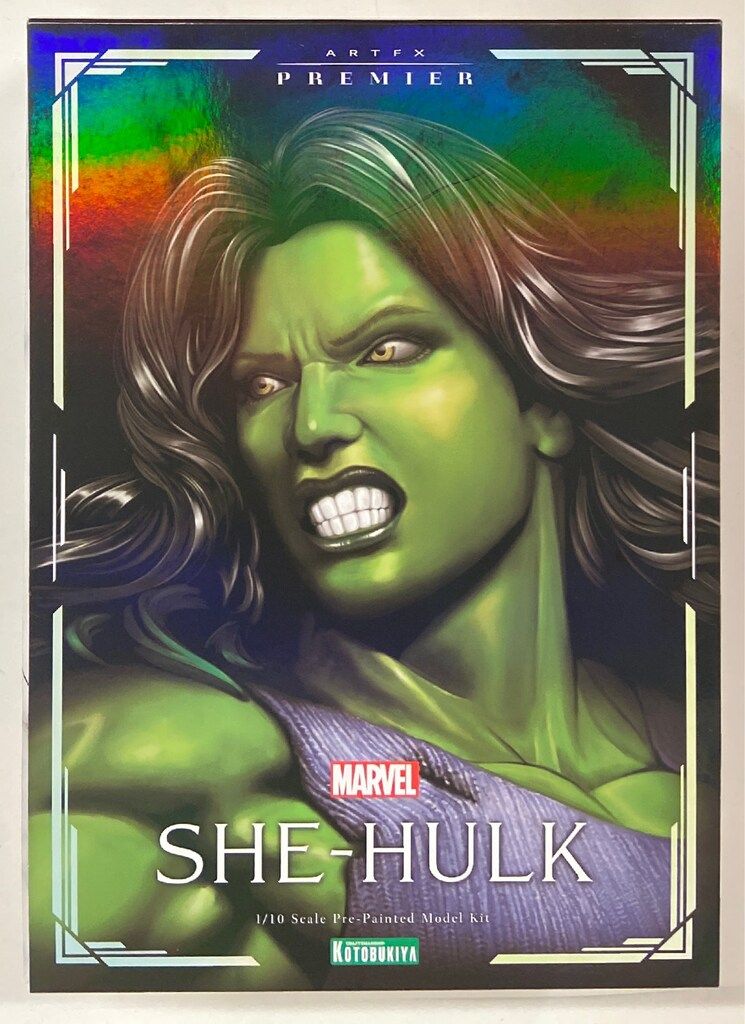 コトブキヤ ARTFX PREMIER / PRE PAINTED MODEL KIT SHE HULK 1/10スケール