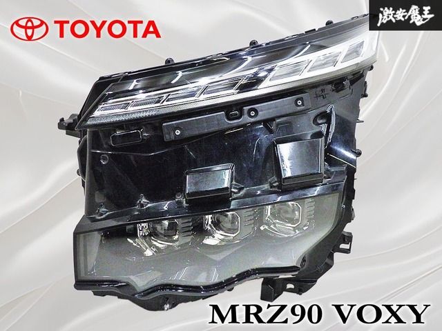 TOYOTA トヨタ 純正 MRZ90 90 系 ヴォクシー 左 左側 助手席側 LED ヘッドライト ランプ レンズ 81150-V1080 即納 在庫有 棚