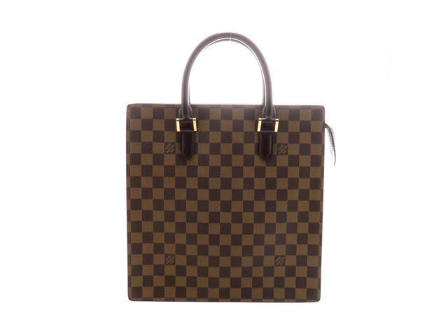 LOUIS VUITTON ルイ・ヴィトン バッグ ヴェニスPM ダミエ ﾊﾞｯｸﾞ N51145 ハンドバッグ ダミエキャンバス ブラウン レディース【中古】