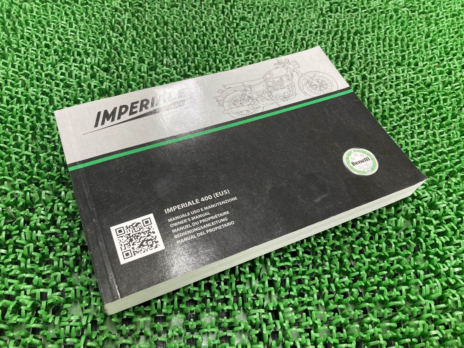 IMPERIALE400(EU5) 取扱説明書 ポルシェ 正規 中古 配線図有 インペリアル400 英語 iW