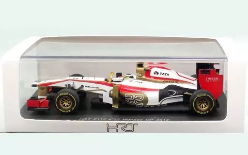 【中古】ミニカー 1/43 HRT F112 2012年 モナコGP #22 P.de la Rosa [S3040]