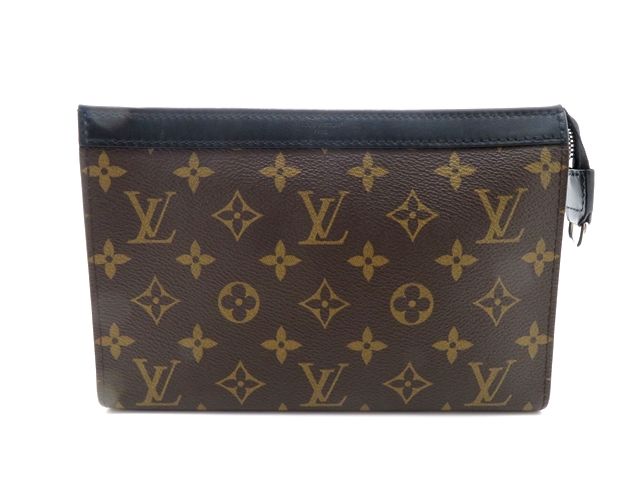 LOUIS VUITTON ルイ・ヴィトン バッグ ガストン ウェアラブル ウォレット モノグラム・マカサー ﾊﾞｯｸﾞ M14036 ショルダーバッグ モノグラムキャンバス ブラウン レディース【中古】