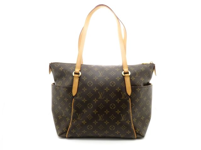 LOUIS VUITTON ルイ・ヴィトン バッグ トータリーMM モノグラム ﾊﾞｯｸﾞ M56689 トートバッグ モノグラムキャンバス ブラウン レディース【中古】