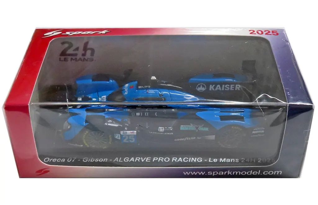 【中古】ミニカー 1/43 Oreca 07 - Gibson ALGARVE PRO RACING Le Mans 24H 2025 M. Kaiser - L. Fluxa - T. Pourchaire #25 [S9279]