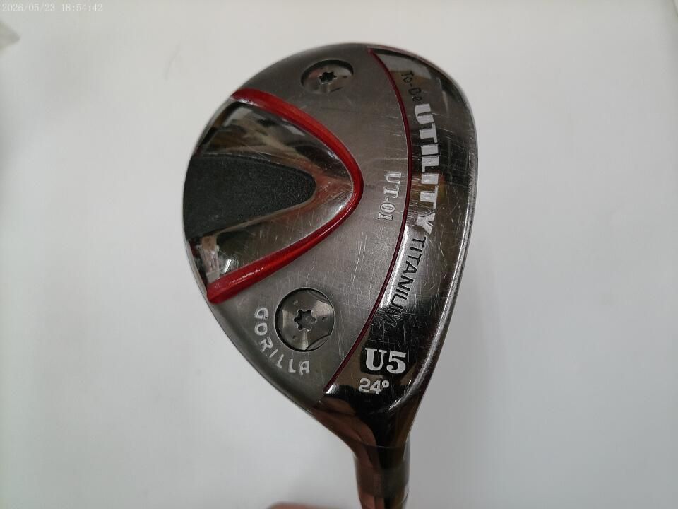 ゴリラ　To-Be UTILITY-01　24度　不明　ユーティリティ　中古　ゴルフドゥ！NEXT川越店【最短即日発送】