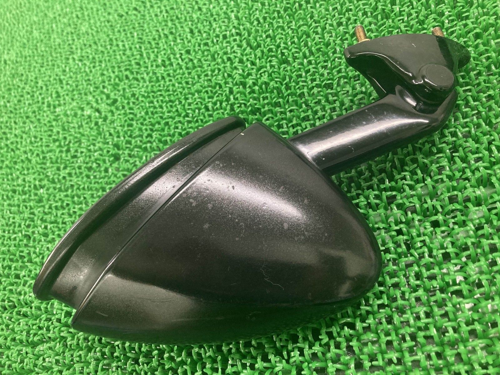 ZX-12R ミラー 右 000004 カワサキ 純正 中古 ZXT20B ペイント素材に 割れ欠け無し zV