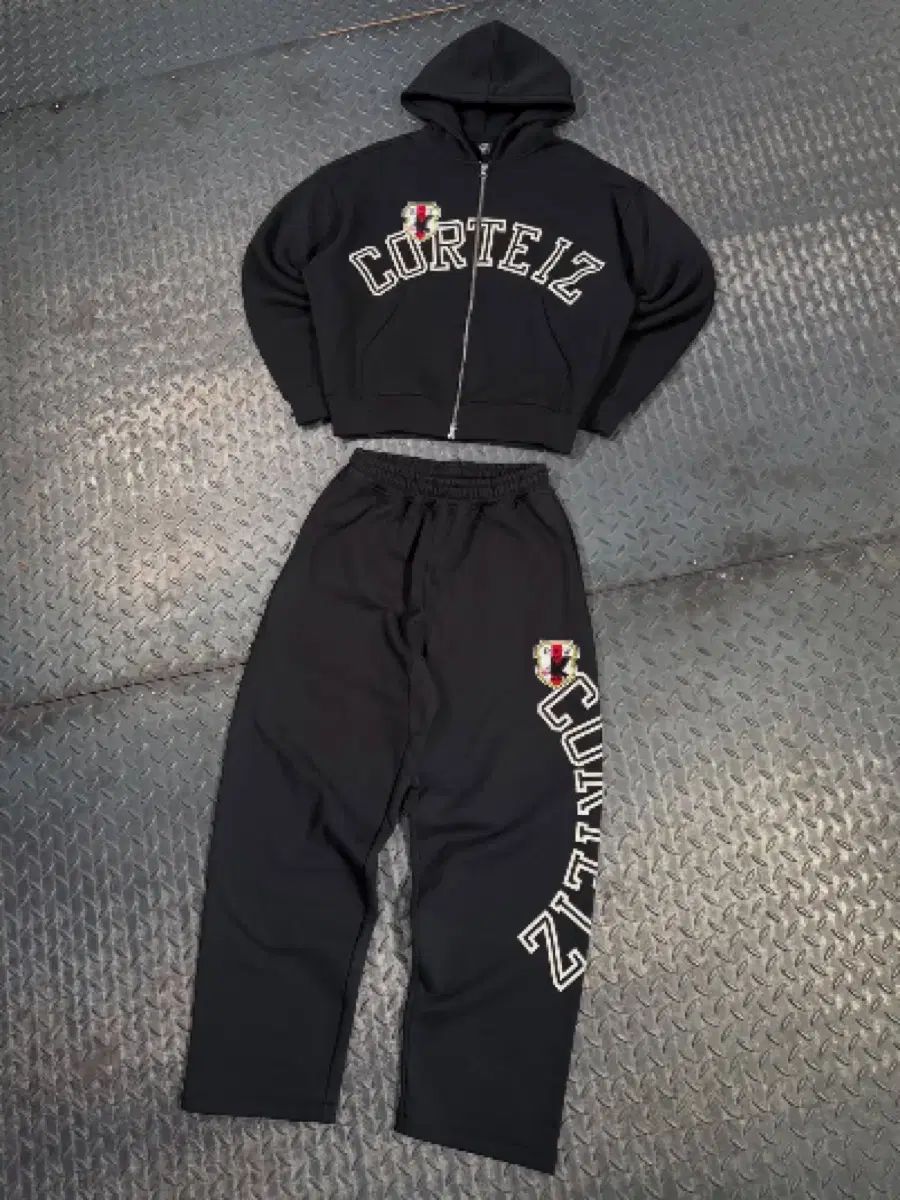 2XL コルテイズ corteiz ブラック スポーツ トラックセットアップ