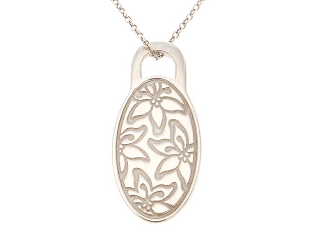 TIFFANY&Co. ティファニー ジュエリー カキツバタNC/SV/4.4g 貴金属･宝石 GO WOMEN2013 ネックレス シルバー SV シルバー レディース【中古】