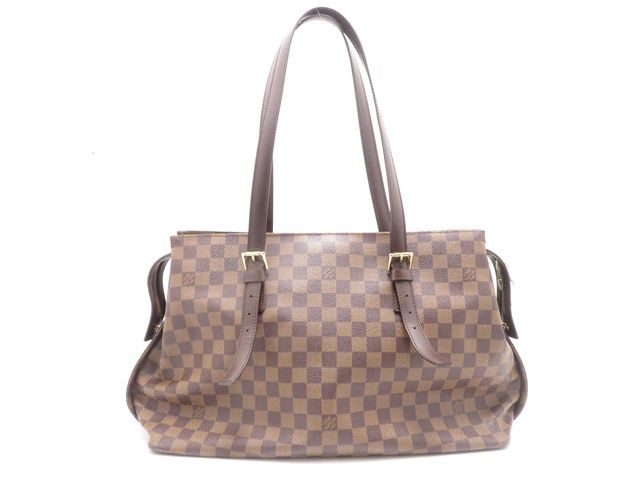 LOUIS VUITTON ルイ・ヴィトン バッグ チェルシー ダミエ ﾊﾞｯｸﾞ N51119 トートバッグ ダミエキャンバス/ダミエキャンバス/ダミエ ブラウン ブラウン ユニセックス【中古】【431】