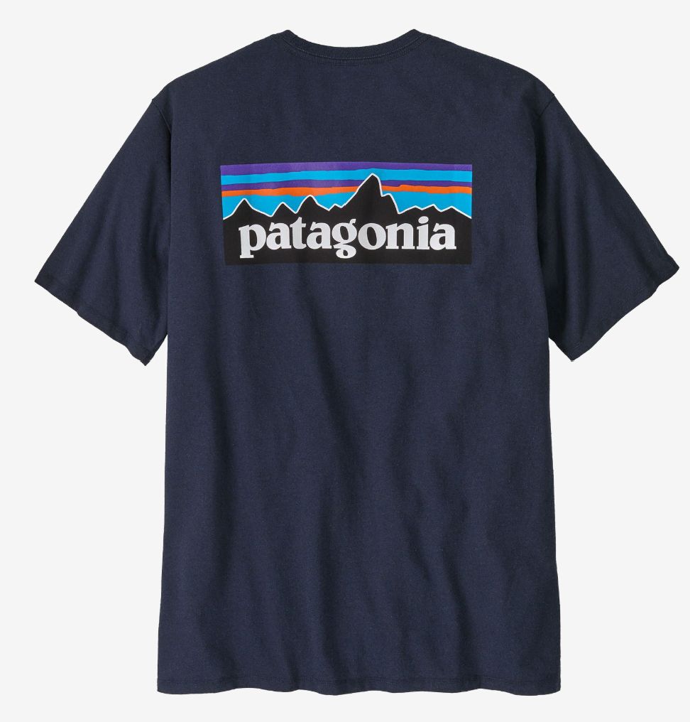 patagonia P-6ロゴ 半袖Tシャツ
