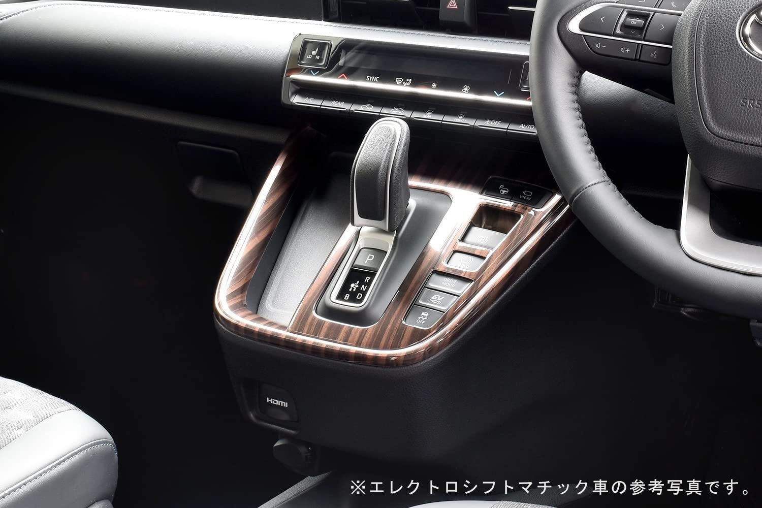 新品 SecondStage トヨタ ノア ヴォクシー90系 NOAH VOXY シフトパネル 標準専用 エボニー調 T677BCW