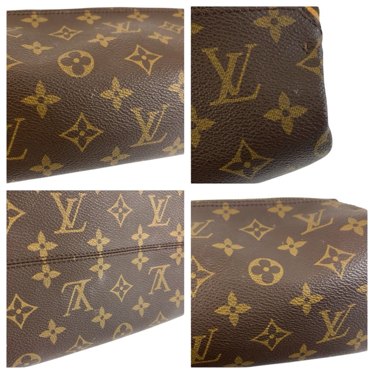 LOUIS VUITTON ルイヴィトン モノグラム トゥルース パット プレシオン 