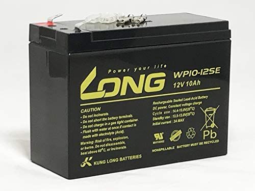 LONG 12V 10Ah 高性能シールドバッテリー【高耐久タイプ】(WP10-12SE) WP10-12SEkoe 2da56841