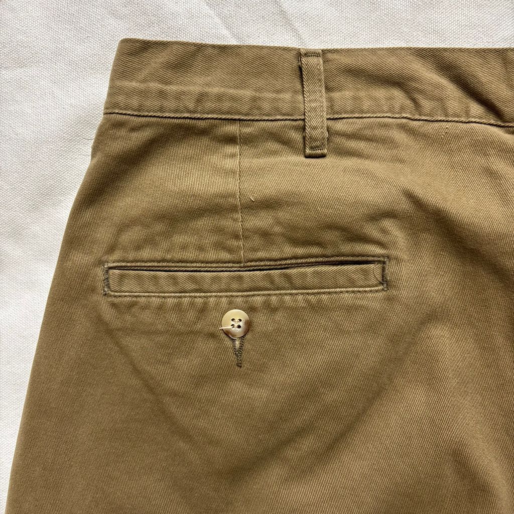 90s表記W36 USA製 Ralph Lauren チノパンツ アメカジ 古着 アメリカ古着 都内 中野区 古着屋 2タック ラルフローレン 90s表記W36 USA製 Ralph Lauren チノパンツ アメカジ 古着 アメリカ古着 都内 中野区 古着屋 2タック ラルフローレン