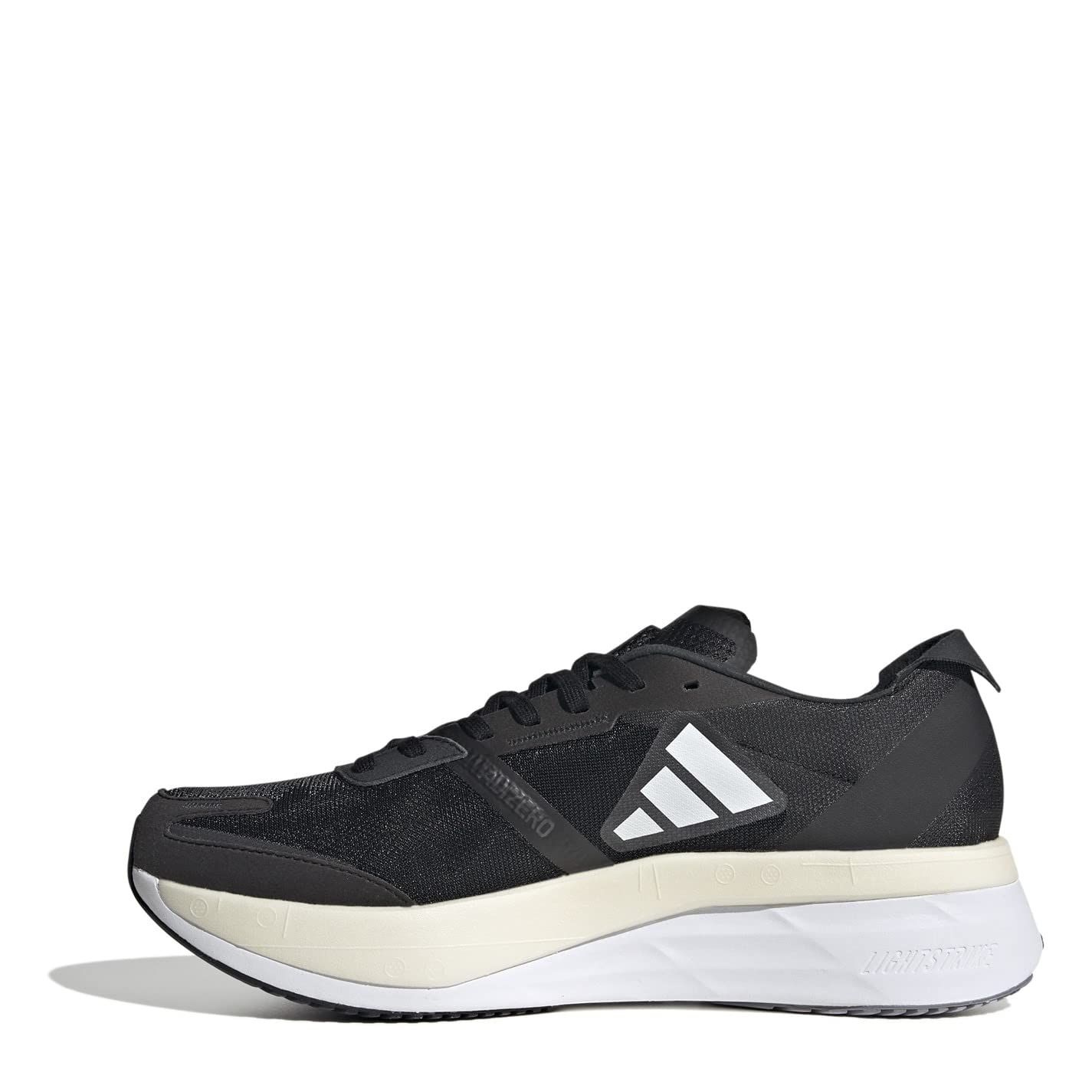 新品 [アディダス] ランニングシューズ アディゼロ ボストン 11 LWE89 メンズ コアブラック/フットウェアホワイト/カーボン(GX6651) 28.0 cm