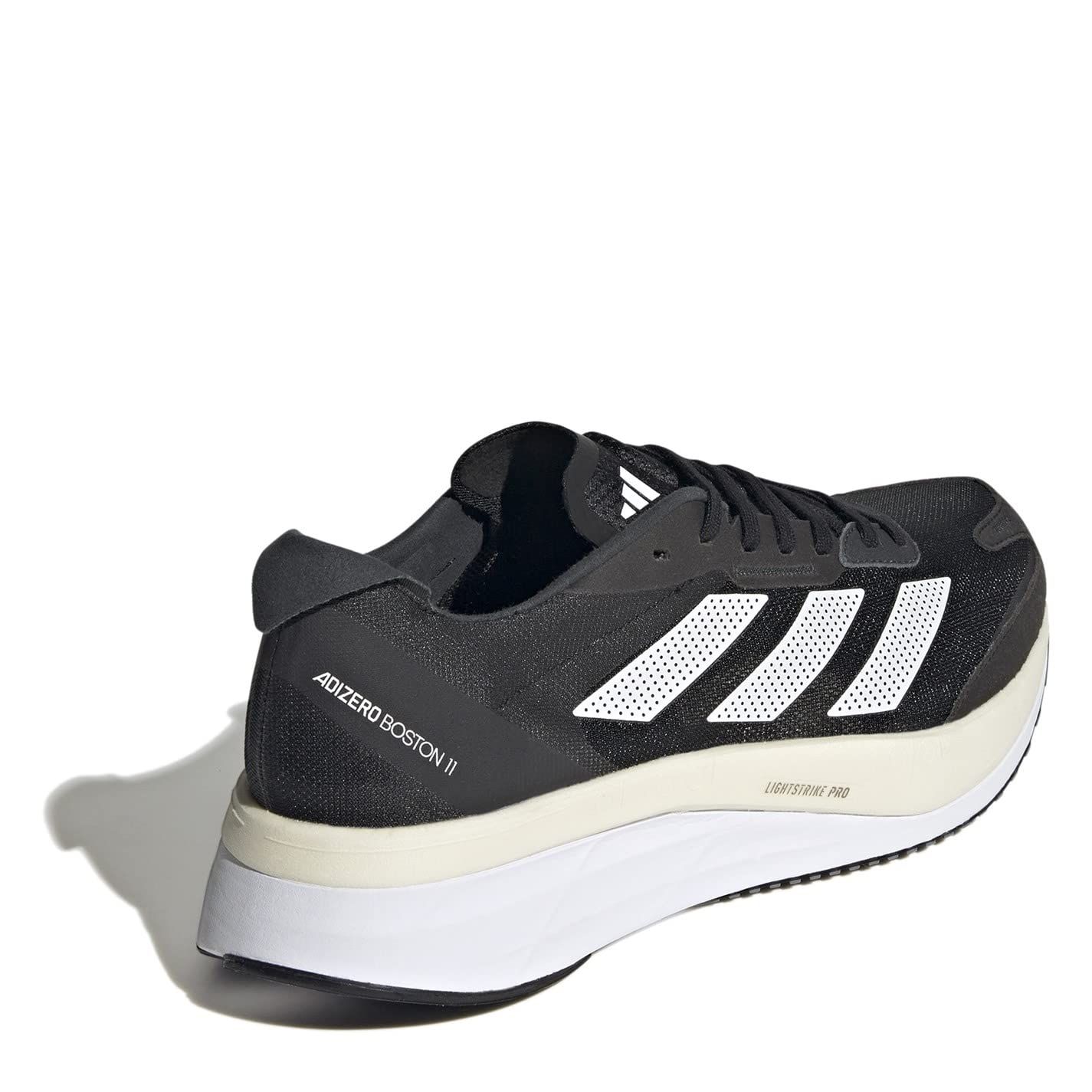 新品 [アディダス] ランニングシューズ アディゼロ ボストン 11 LWE89 メンズ コアブラック/フットウェアホワイト/カーボン(GX6651) 28.0 cm