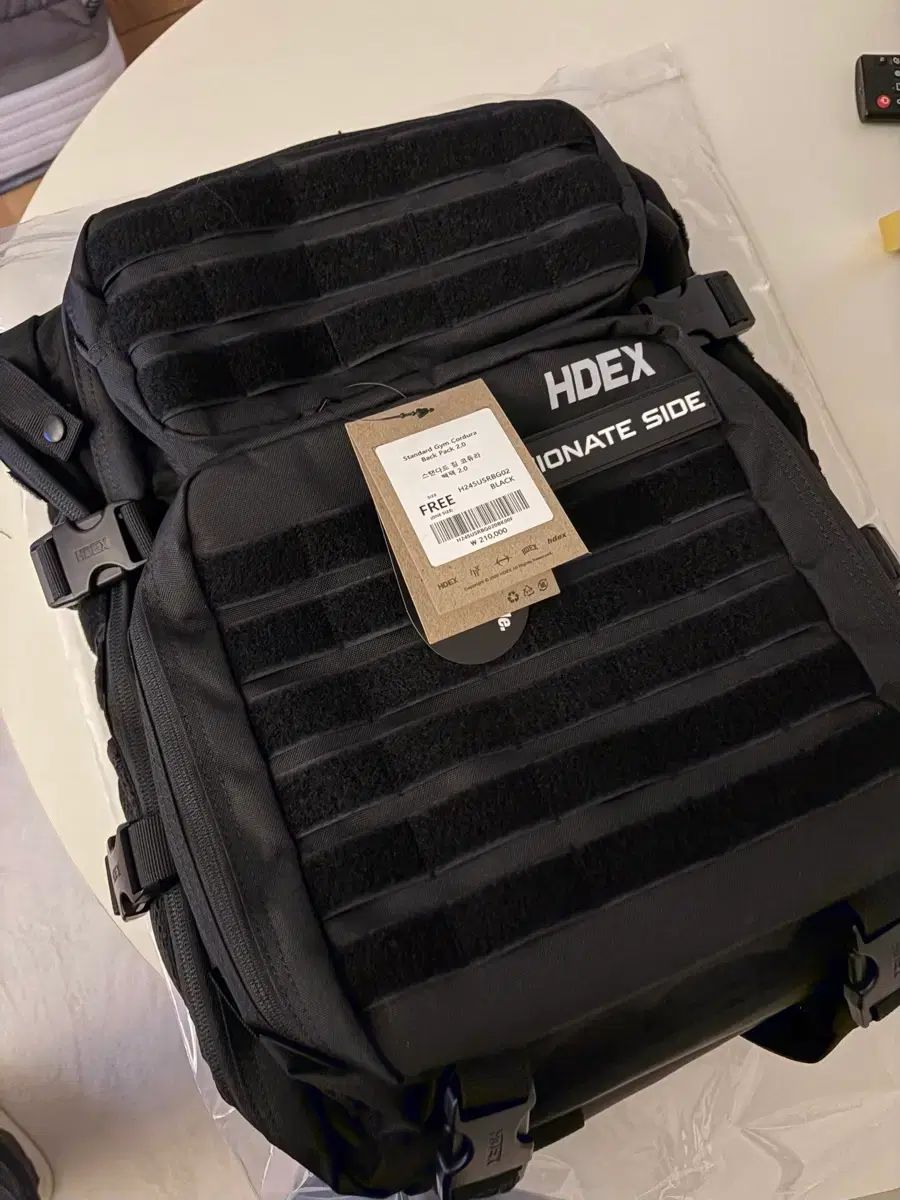HDEX スタンダード ジム コーデュラ バックパック 2.0 36L (Black)