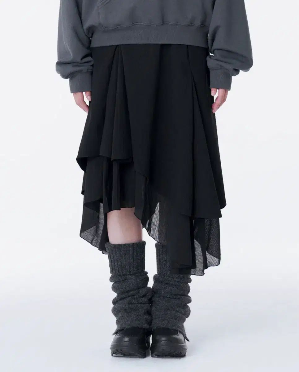 迷キーソウル レイヤード スカート