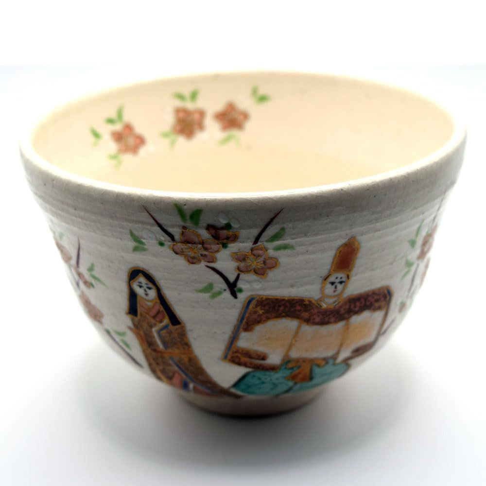 抹茶茶碗 抹茶碗 茶碗 ひな祭り 立雛 与平