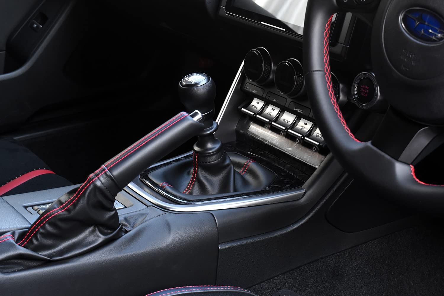 新品 SecondStage トヨタ GR86 スバル BRZ MT車専用 シフトパネル クラッシュカーボン調 T612CCB