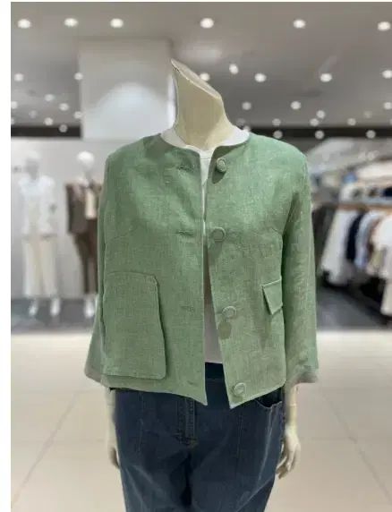ギビー givy リネン ジャケット 54 サイズ 正規品