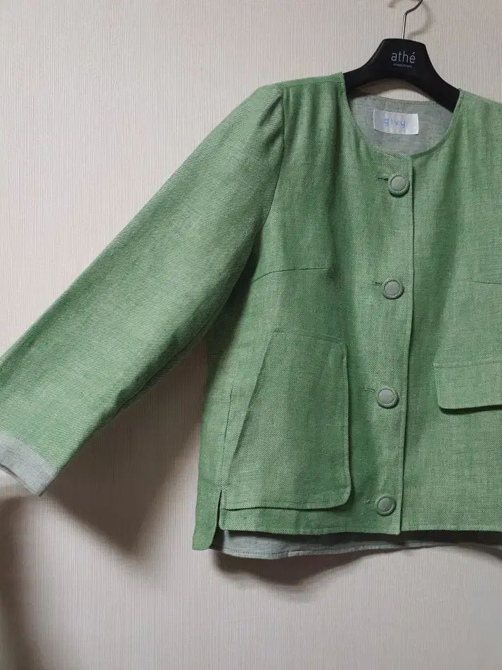 ギビー givy リネン ジャケット 54 サイズ 正規品