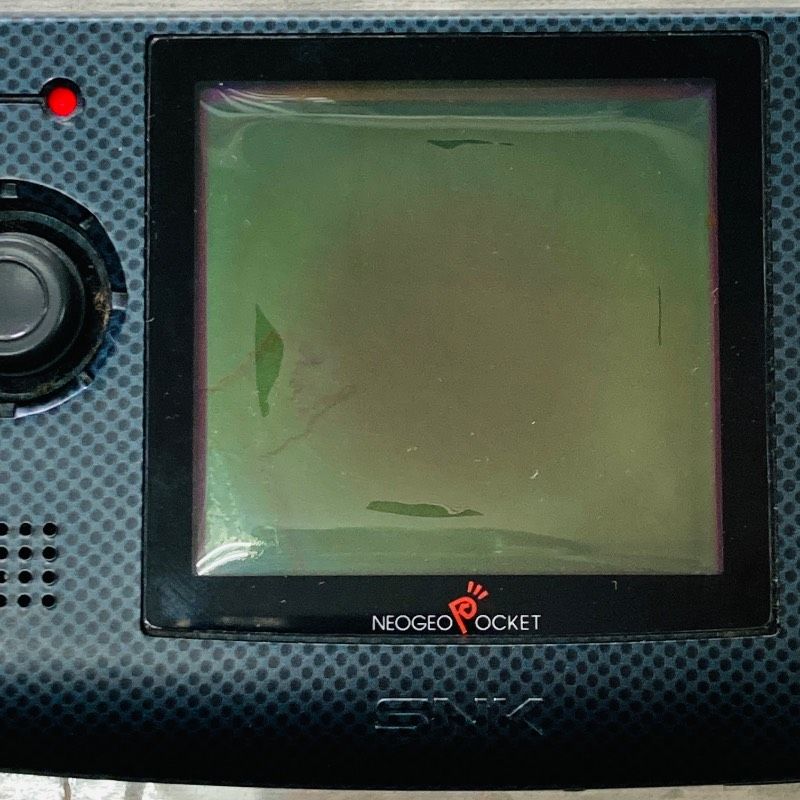 ジャンク】SNK ネオジオポケット カラー 本体 カーボンブラック NGPC