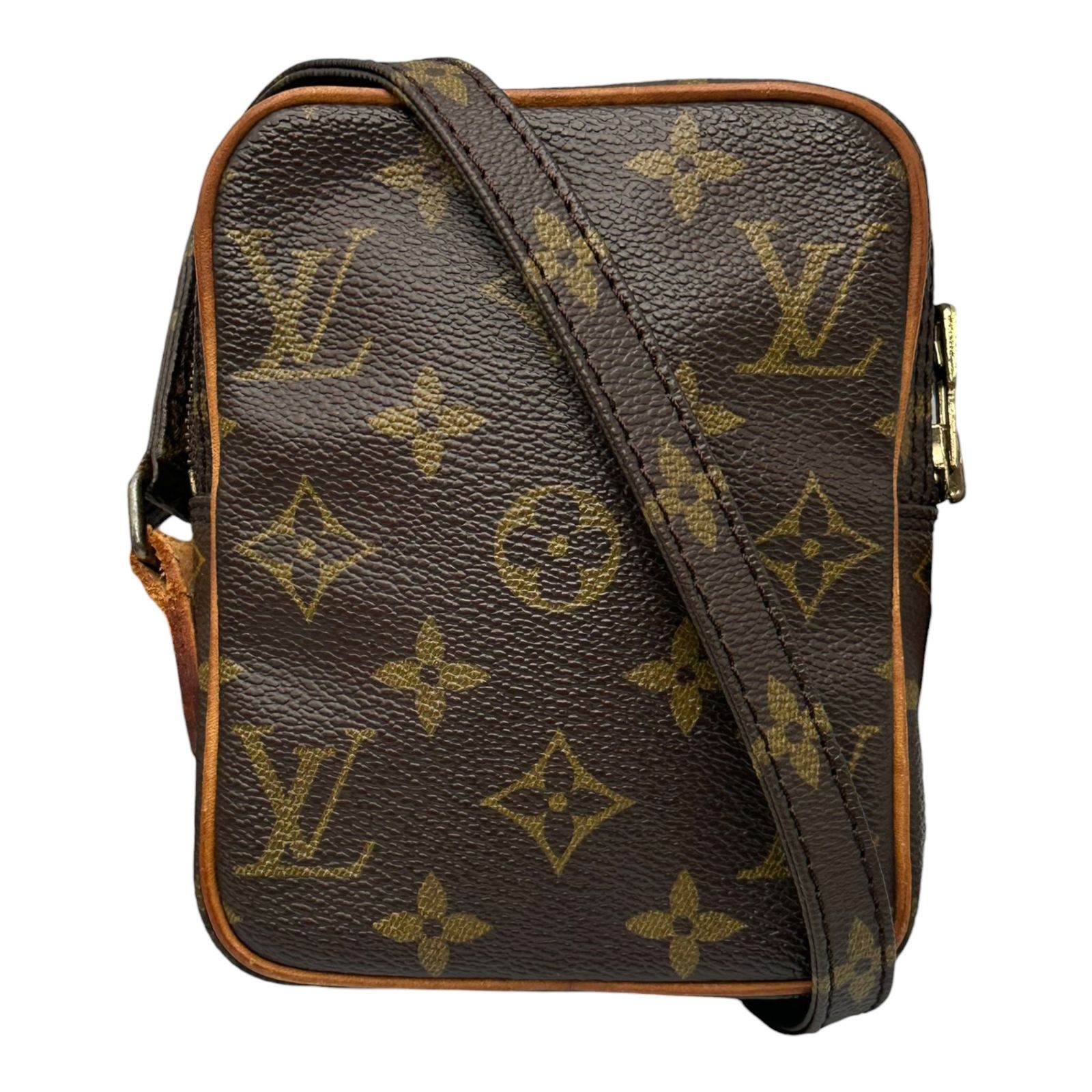 LOUIS VUITTON(ルイヴィトン) 1980’s Mini Danube - Monogram ミニ ダヌーブ - モノグラム M45268 ブラウン 80年代 SL8907 ショルダー バッグ
