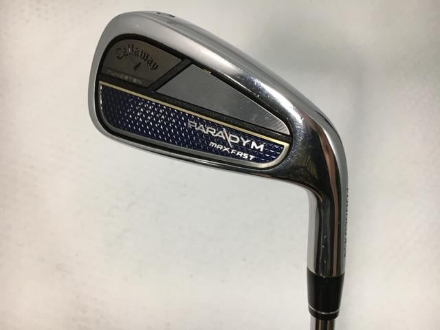 返品OK 【中古ゴルフクラブ】(5本セット)キャロウェイ PARADYM MAX FAST (パラダイム マックス ファスト) アイアン 2023 (日本仕様) NSプロ ZELOS 7 6～9.P