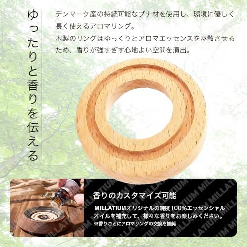 MILLATIUM カーディフューザー 車 芳香剤 ソーラー駆動 カーフレグランス アロマディフューザー 本体のみ(リング付き) MLT20 エッセンシャルオイルkk MILLATIUM カーディフューザー 車 芳香剤 ソーラー駆動 カーフレグランス アロマディフューザー 本体のみ(リング付き) MLT20 エッセンシャルオイルkk