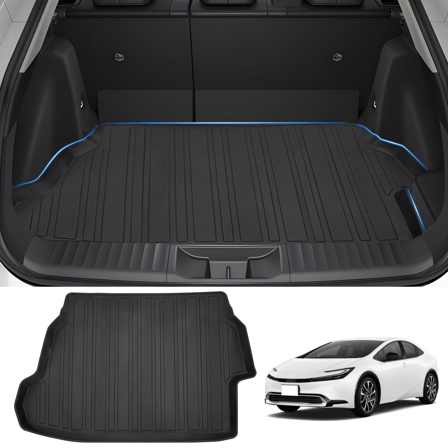 GIMUYA トヨタ 新型 60系 プリウス ラゲッジマット 3D 防水 立体構造 トランクマット カーマット PRIUS ZVW6#/MXWH6# 2023年? 専用 設計 TPE材質 アクセサリー 内装 カスタムパーツ 耐汚れ/耐摩擦/キズ防止 簡単取kk GIMUYA トヨタ 新型 60系 プリウス ラゲッジマット 3D 防水 立体構造 トランクマット カーマット PRIUS ZVW6#/MXWH6# 2023年? 専用 設計 TPE材質 アクセサリー 内装 カスタムパーツ 耐汚れ/耐摩擦/キズ防止 簡単取kk