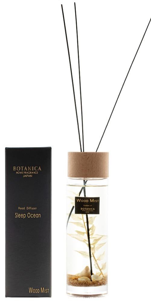 新品 BOTANICA ウッドミスト ディフューザー L 400ml (スリープオーシャン) 約7ヶ月 大容量 アロマ フレグランス おしゃれ 部屋 芳香剤