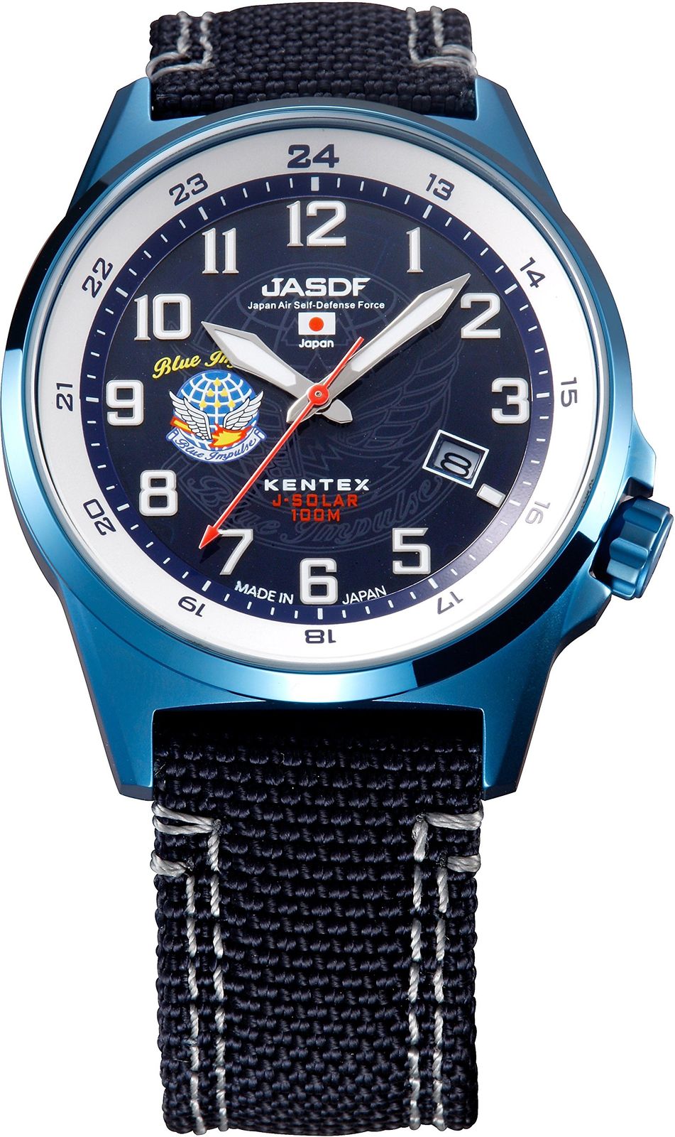 新品 [ケンテックス]Kentex 腕時計 JSDF ソーラー STANDARD 航空自衛隊モデル S715M-07 メンズ