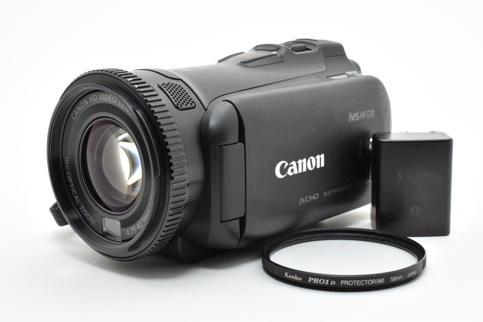 ☆キヤノン Canon iVIS HF G10 ビデオカメラ ジャンク #BE009/0121